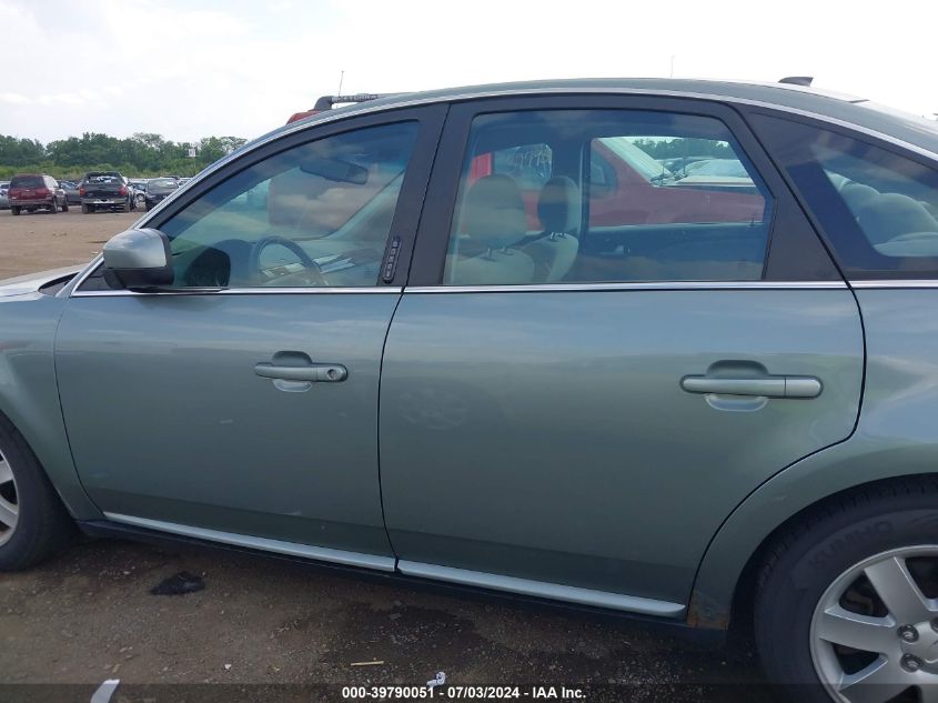 2007 Ford Five Hundred Sel VIN: 1FAHP24177G152135 Lot: 39790051