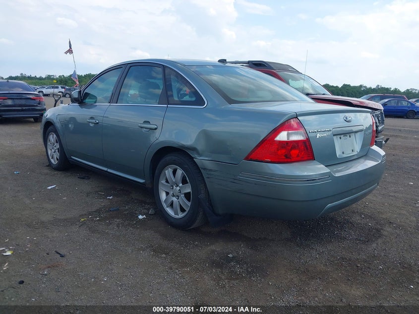 2007 Ford Five Hundred Sel VIN: 1FAHP24177G152135 Lot: 39790051