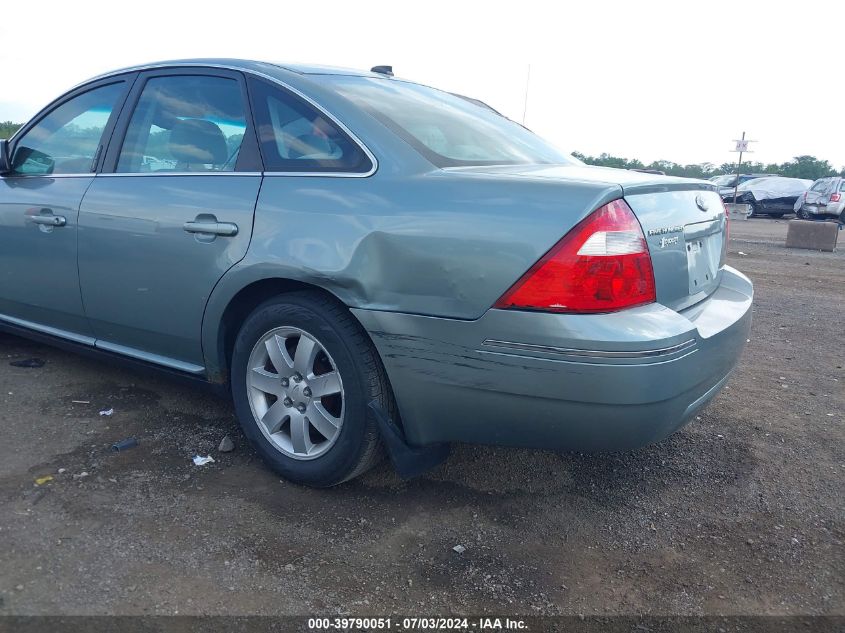 2007 Ford Five Hundred Sel VIN: 1FAHP24177G152135 Lot: 39790051