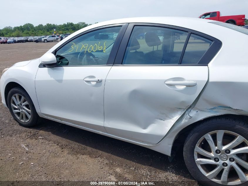 2012 Mazda 3 I VIN: JM1BL1V80C1565884 Lot: 39790068