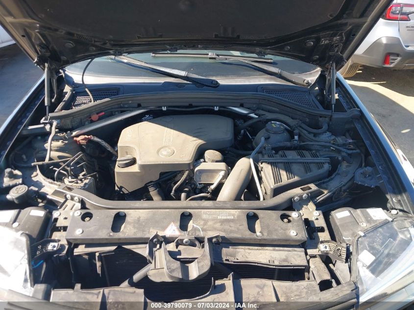 2016 BMW X3 xDrive28I VIN: 5UXWX9C5XG0D65878 Lot: 39790079