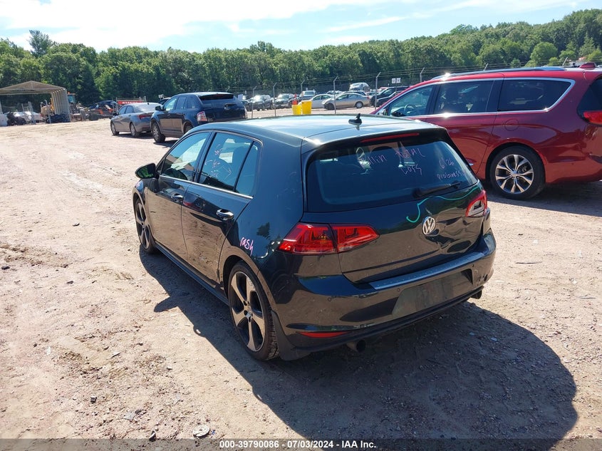 2016 VOLKSWAGEN GOLF GTI S/SE/AUTOBAHN - 3VW5T7AU0GM029350