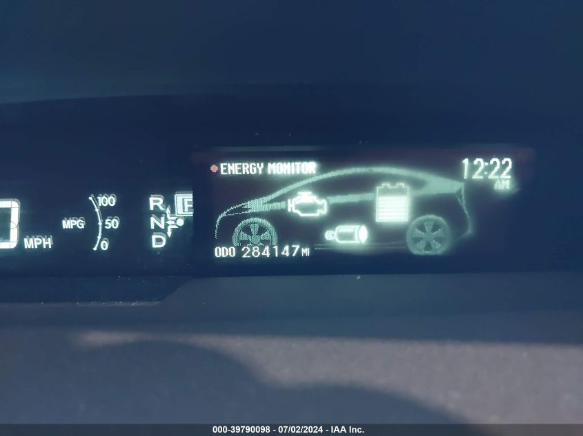 2010 Toyota Prius Ii VIN: JTDKN3DU4A0061989 Lot: 39790098