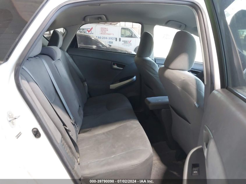 2010 Toyota Prius Ii VIN: JTDKN3DU4A0061989 Lot: 39790098