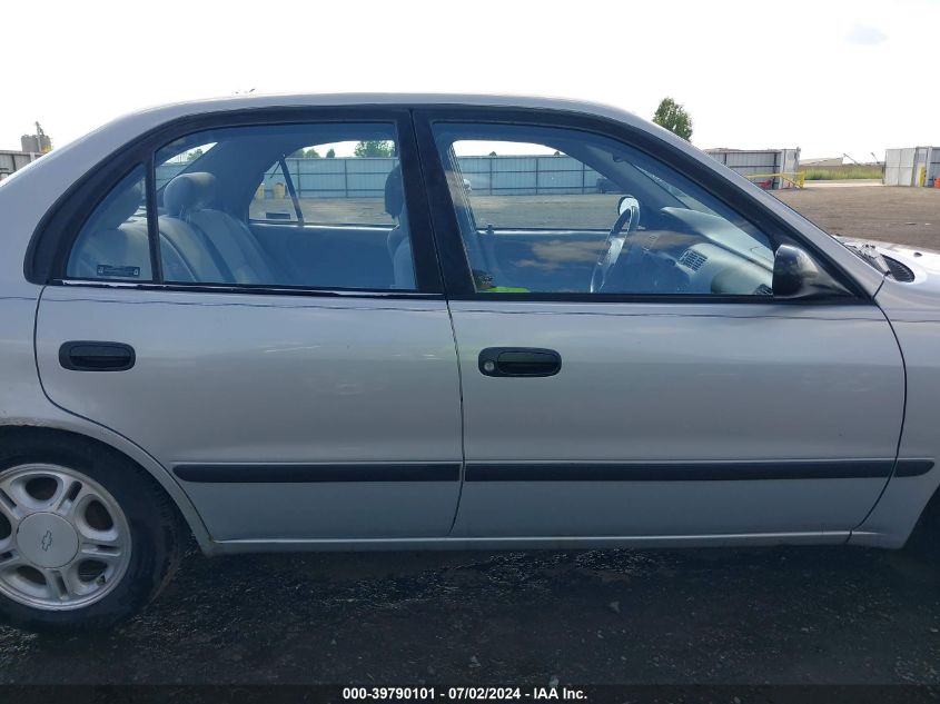 2002 Chevrolet Prizm Lsi VIN: 1Y1SK52842Z406439 Lot: 39790101