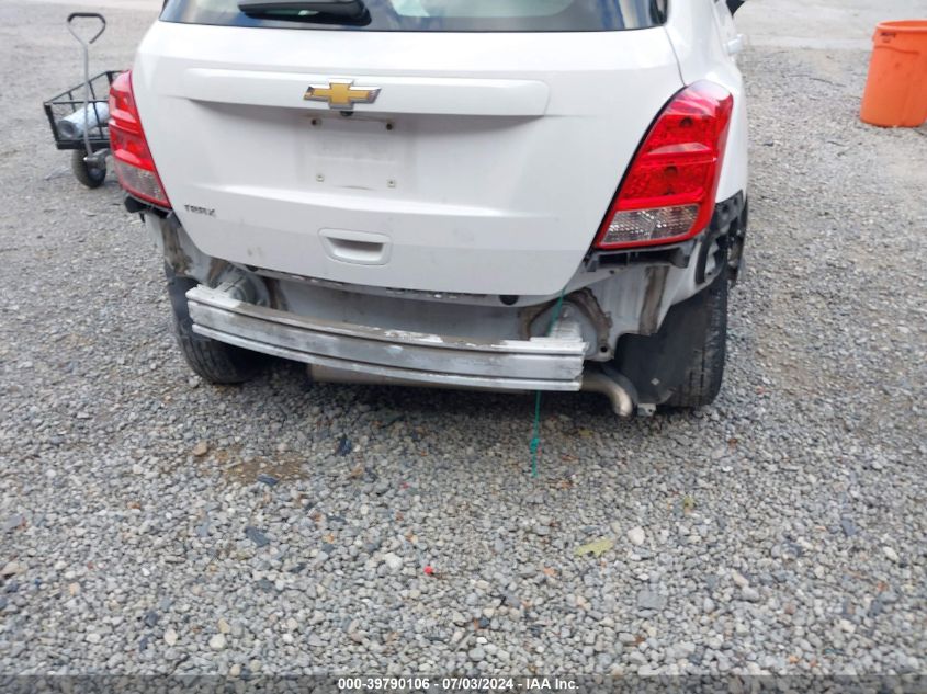 2020 Chevrolet Trax Ls VIN: 3GNCJKSB7LL121630 Lot: 39790106