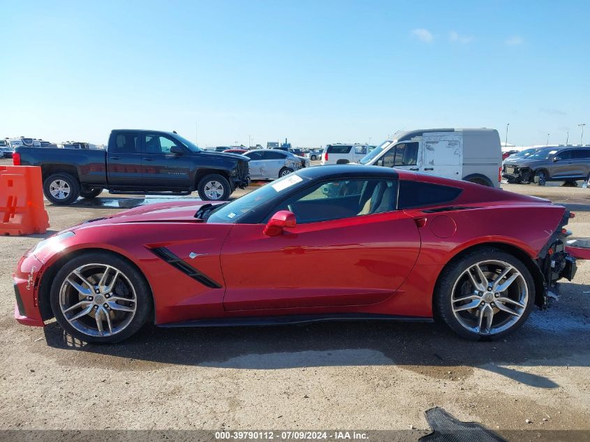 2014 Chevrolet Corvette Stingray Stingray Z51 3Lt VIN: 1G1YM2D78E5107813 Lot: 39790112