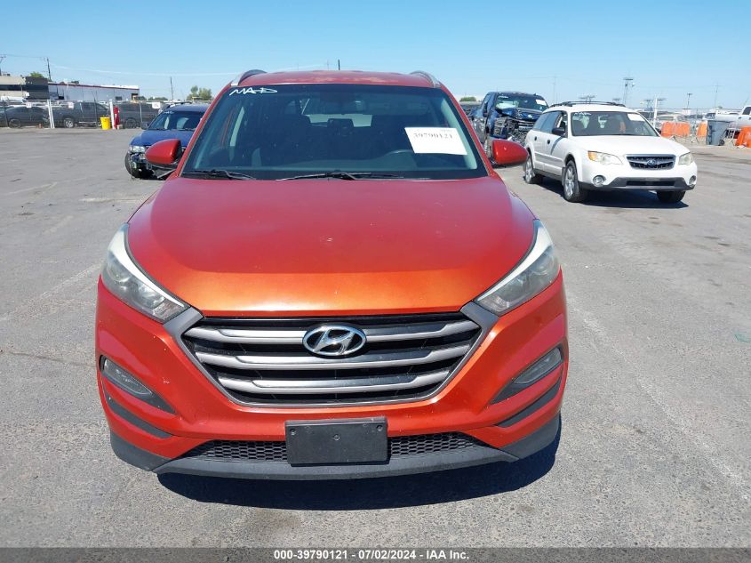 2016 Hyundai Tucson Se VIN: KM8J33A49GU187350 Lot: 39790121