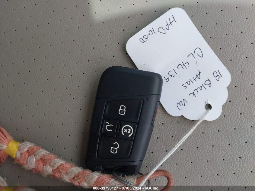 2018 Volkswagen Atlas Sel VIN: 1V2MR2CA6JC548056 Lot: 39790127