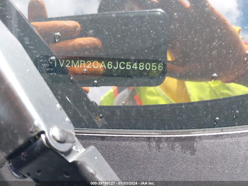 2018 Volkswagen Atlas Sel VIN: 1V2MR2CA6JC548056 Lot: 39790127
