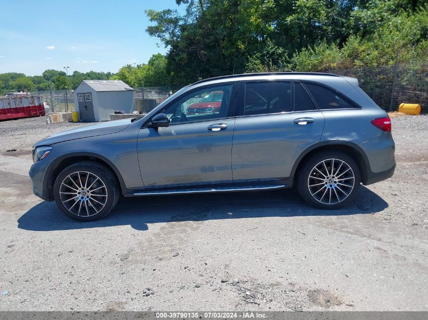 2019 Mercedes-Benz Glc 300 VIN: WDC0G4JB7KV146835 Lot: 39790135