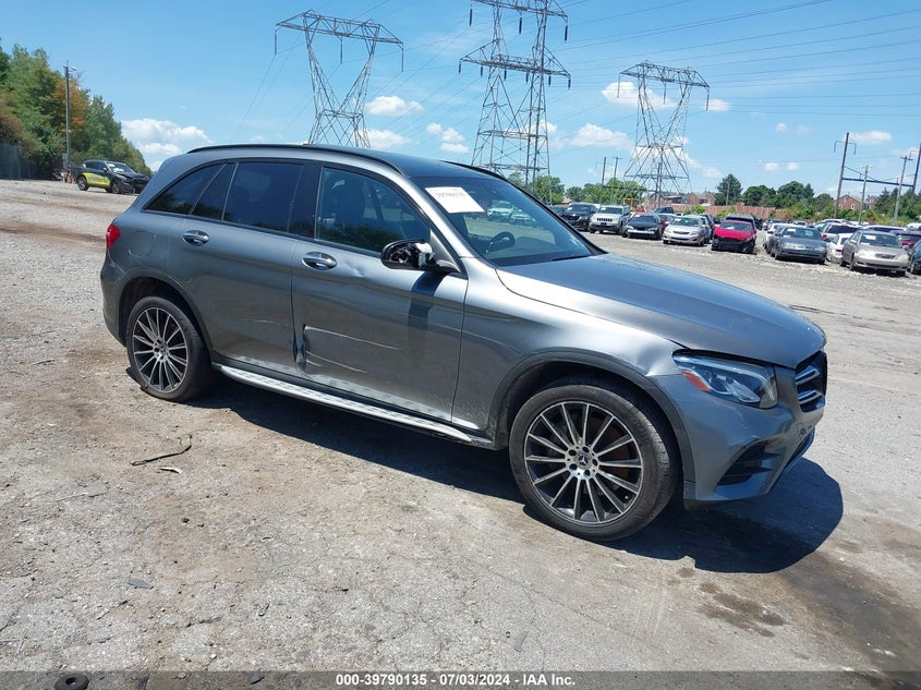 2019 Mercedes-Benz Glc 300 VIN: WDC0G4JB7KV146835 Lot: 39790135