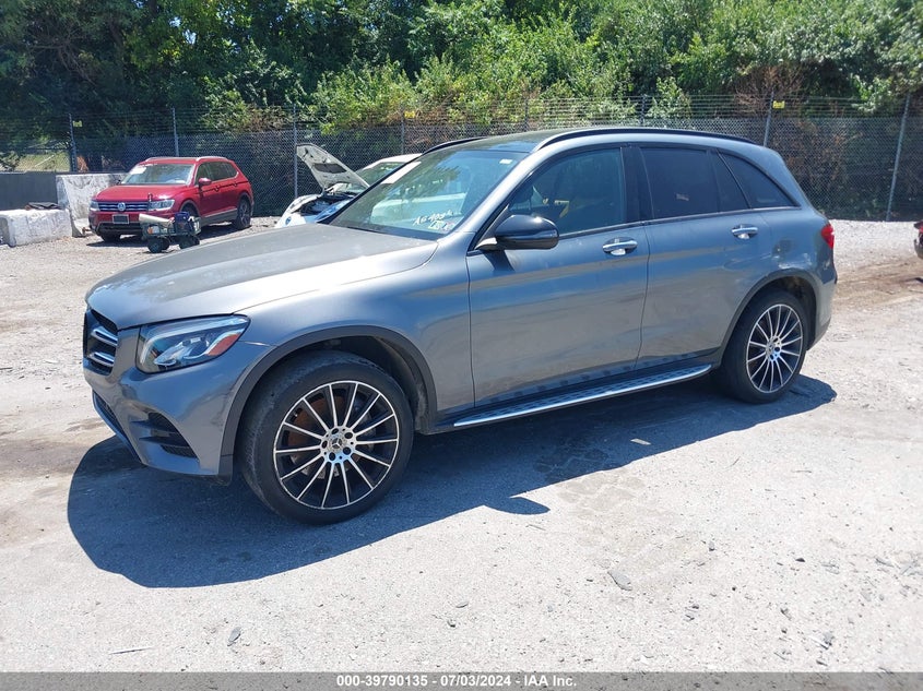 2019 Mercedes-Benz Glc 300 VIN: WDC0G4JB7KV146835 Lot: 39790135