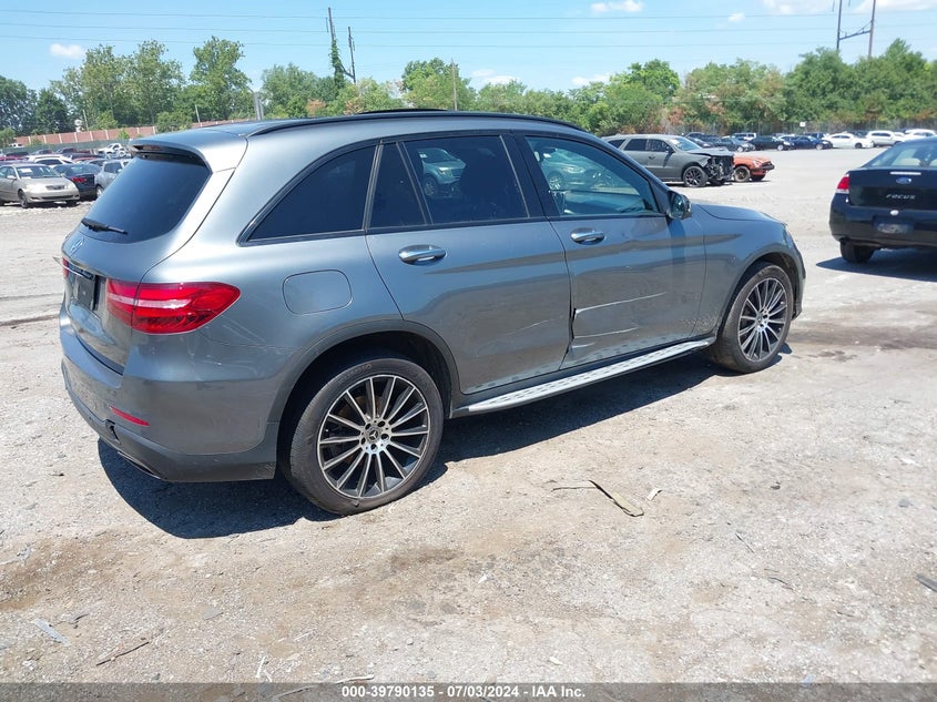 2019 Mercedes-Benz Glc 300 VIN: WDC0G4JB7KV146835 Lot: 39790135