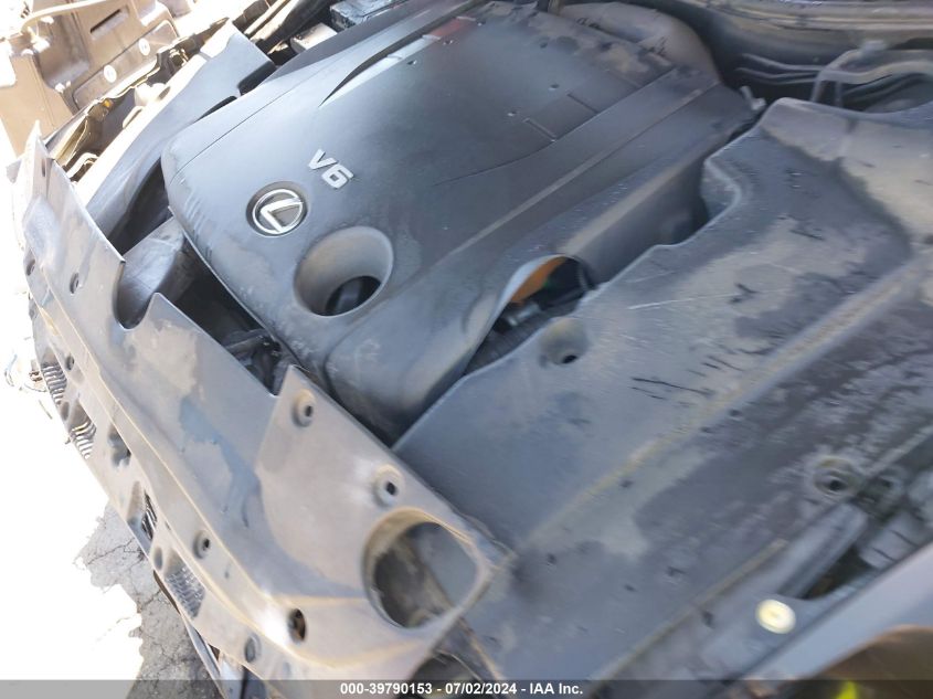 2007 Lexus Is 250 VIN: JTHBK262675046161 Lot: 39790153