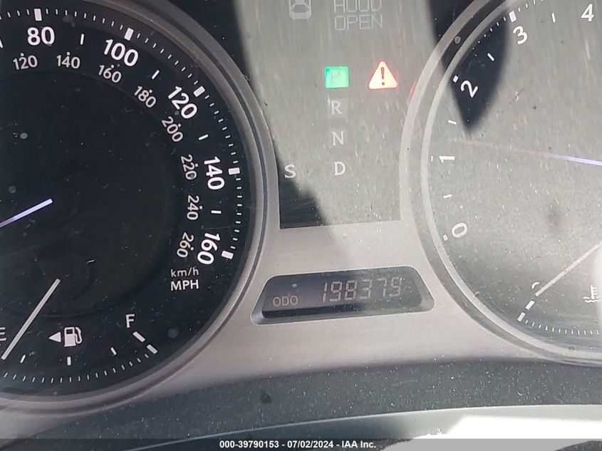 2007 Lexus Is 250 VIN: JTHBK262675046161 Lot: 39790153