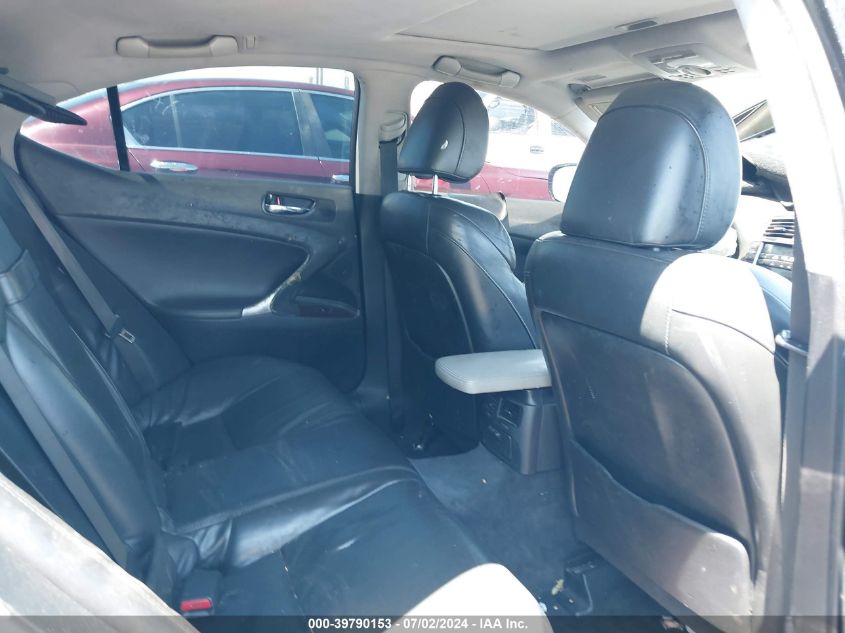 2007 Lexus Is 250 VIN: JTHBK262675046161 Lot: 39790153