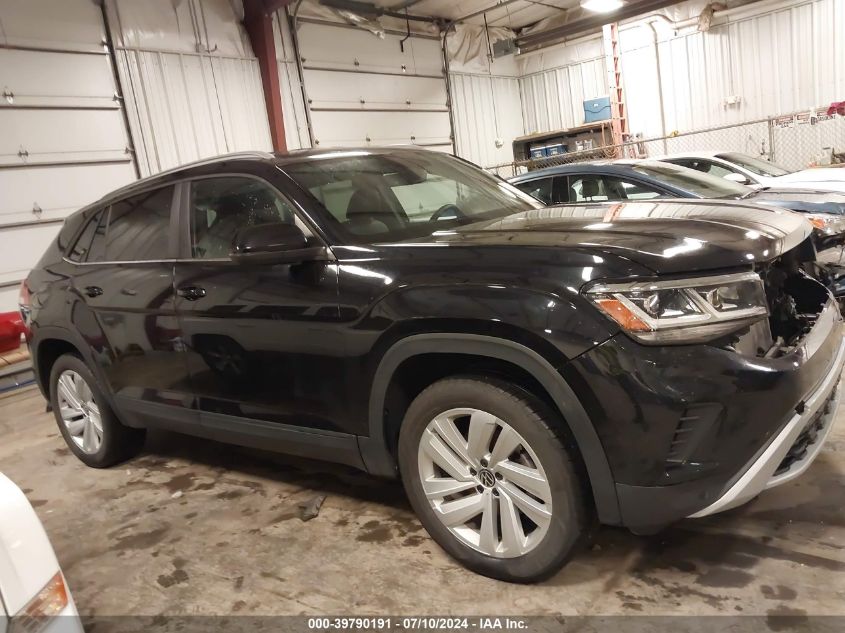 2022 VOLKSWAGEN ATLAS CROSS SPORT 3.6L V6 SE W/TECHNOLOGY - 1V2HE2CA2NC219986