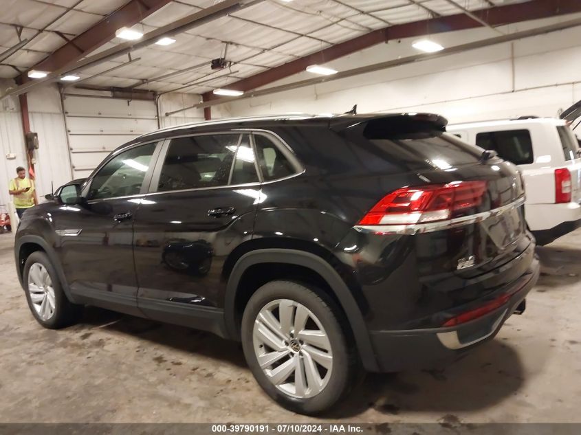 2022 Volkswagen Atlas Cross Sport 3.6L V6 Se W/Technology VIN: 1V2HE2CA2NC219986 Lot: 39790191