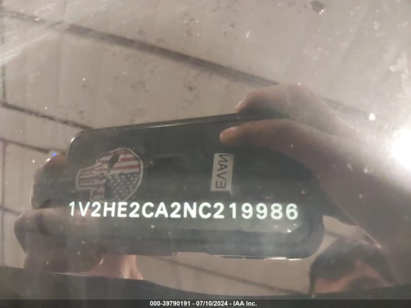 2022 VOLKSWAGEN ATLAS CROSS SPORT 3.6L V6 SE W/TECHNOLOGY - 1V2HE2CA2NC219986