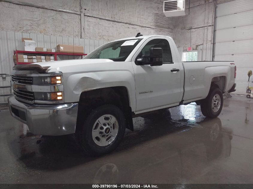 2016 Chevrolet Silverado 2500Hd Wt VIN: 1GC0KUEG3GZ303058 Lot: 39790196