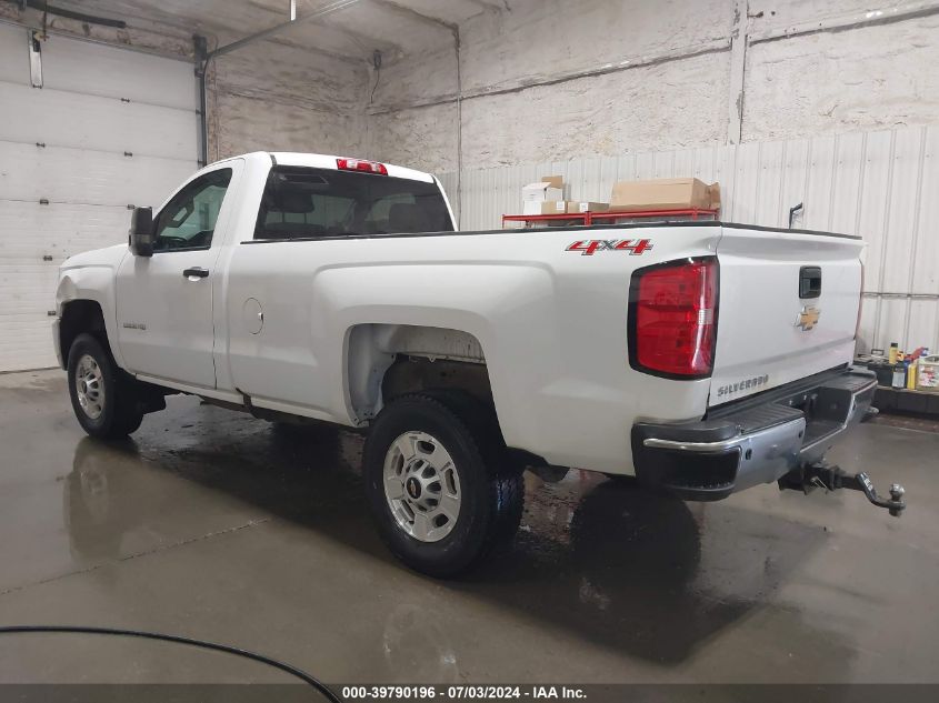 2016 Chevrolet Silverado 2500Hd Wt VIN: 1GC0KUEG3GZ303058 Lot: 39790196