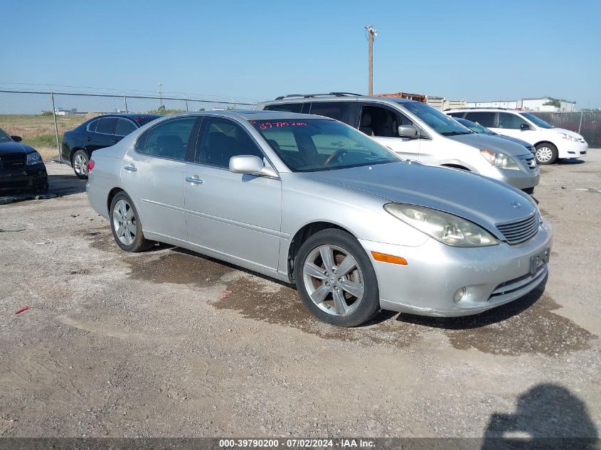 2005 Lexus Es 330 VIN: JTHBA30G555111334 Lot: 39790200