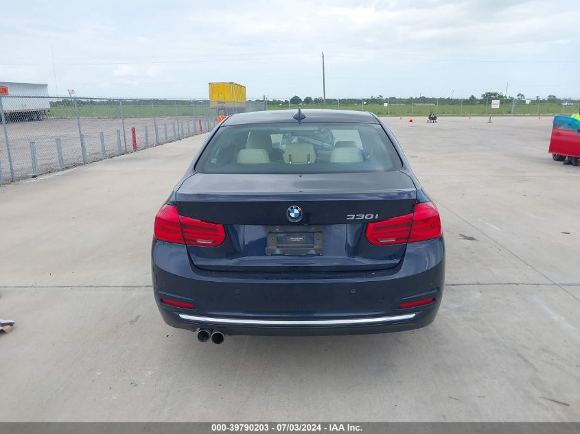 2017 BMW 330I VIN: WBA8B9C32HK885001 Lot: 39790203