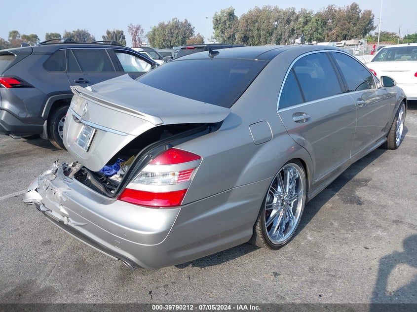 2008 Mercedes-Benz S 550 VIN: WDDNG71X18A225139 Lot: 39790212
