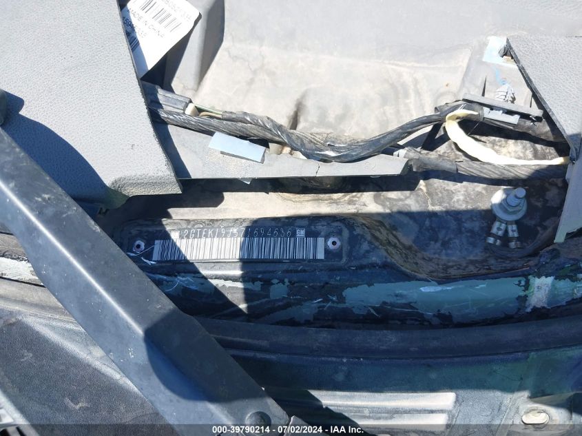 2007 GMC Sierra 1500 Slt VIN: 2GTEK19J571694636 Lot: 39790214