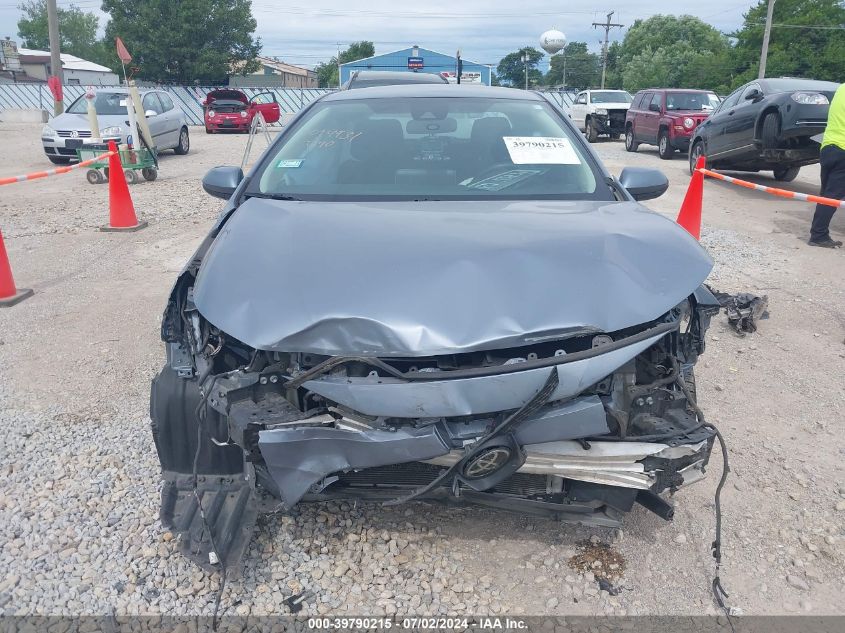 2021 Toyota Corolla Le VIN: 5YFEPMAE0MP252748 Lot: 39790215