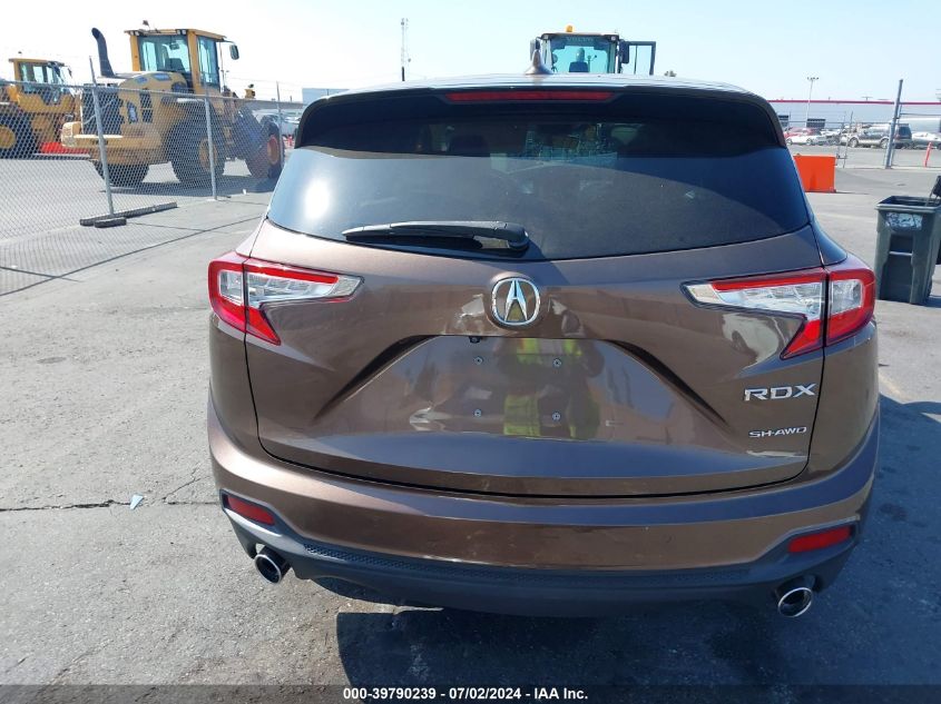 2019 Acura Rdx Technology VIN: 5J8TC2H57KL000855 Lot: 39790239