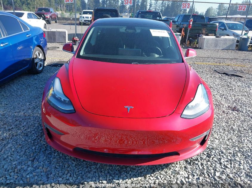 2019 Tesla Model 3 Long Range/Performance VIN: 5YJ3E1EB9KF189718 Lot: 39790241