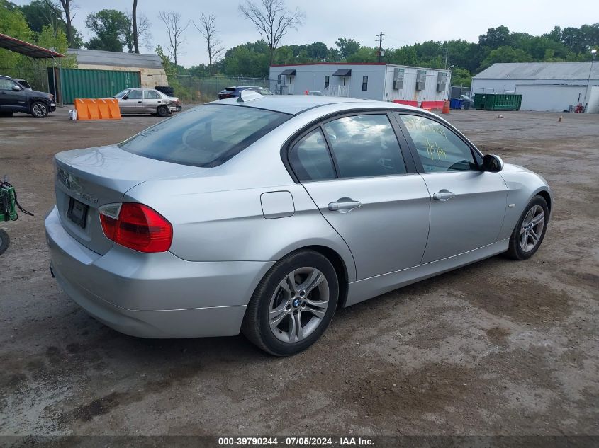 2008 BMW 328Xi Xi VIN: WBAVC93578K040291 Lot: 39790244