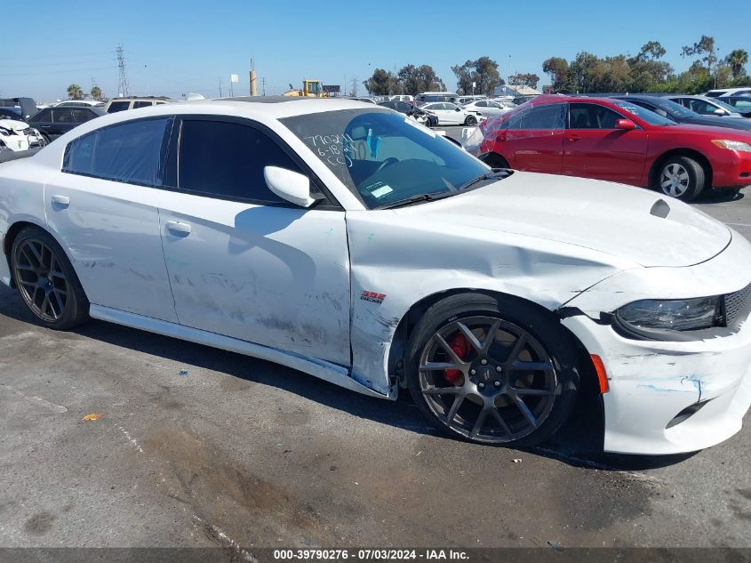 2018 Dodge Charger R/T Scat Pack Rwd VIN: 2C3CDXGJXJH253336 Lot: 39790276