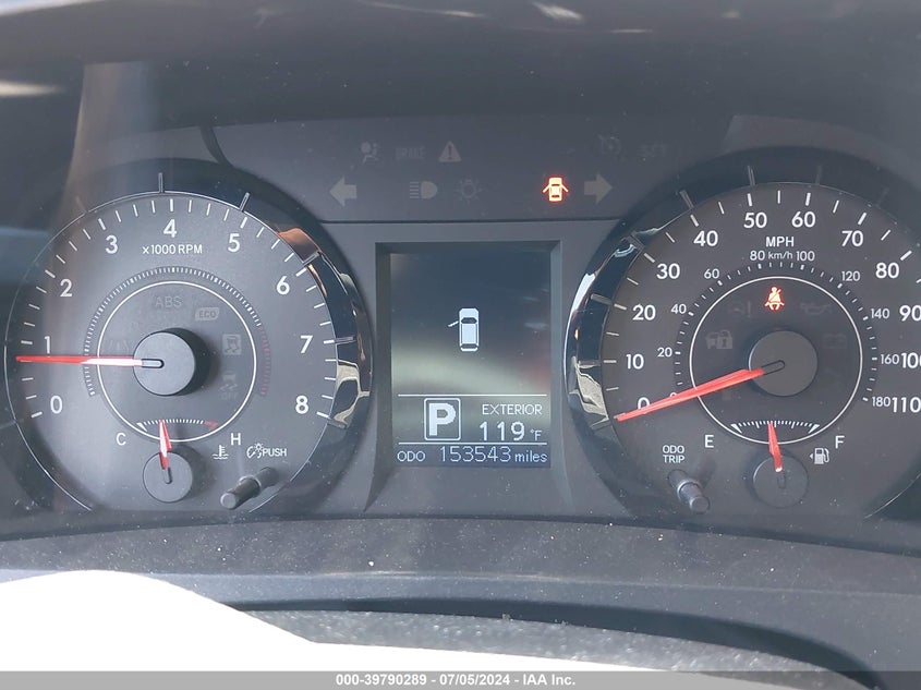 2015 Toyota Sienna Le 8 Passenger VIN: 5TDKK3DC3FS581556 Lot: 39790289