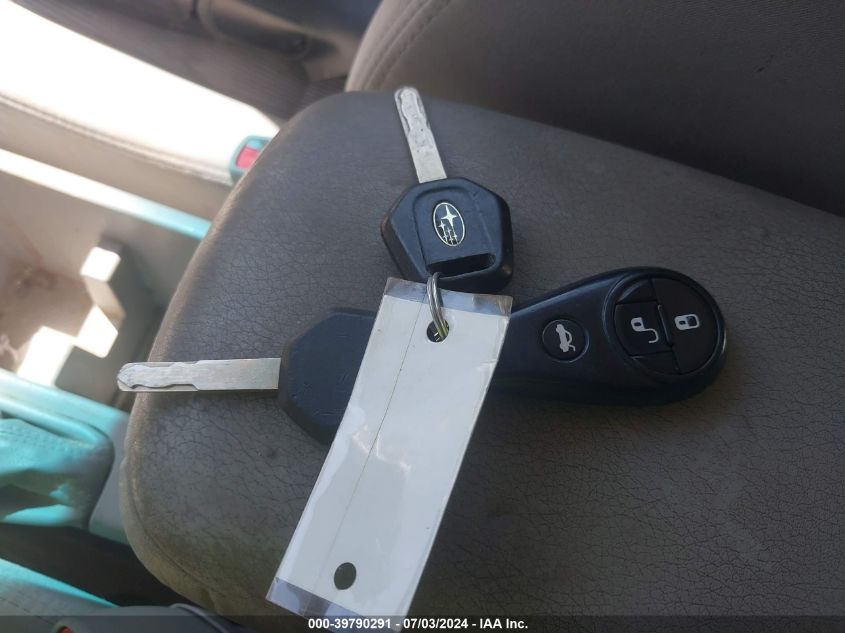 2009 Subaru Forester 2.5X VIN: JF2SH616X9H767992 Lot: 39790291