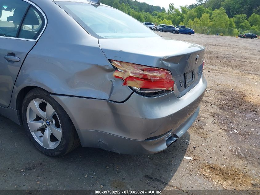 2004 BMW 530I VIN: WBANA73504B809010 Lot: 39790292