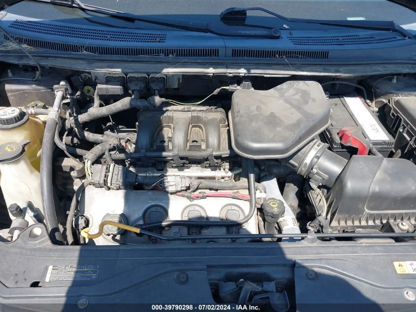 2007 Ford Edge Sel Plus VIN: 2FMDK39C27BA97619 Lot: 39790298