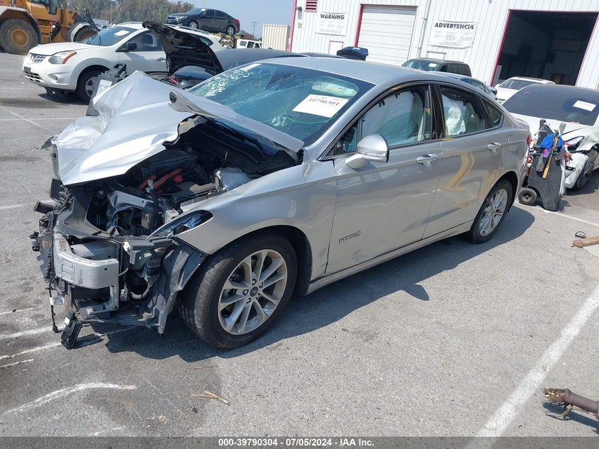 2019 FORD FUSION HYBRID auction photo 2