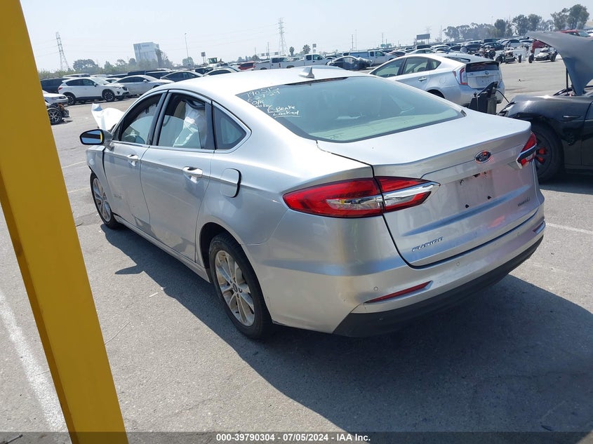 2019 FORD FUSION HYBRID auction photo 3