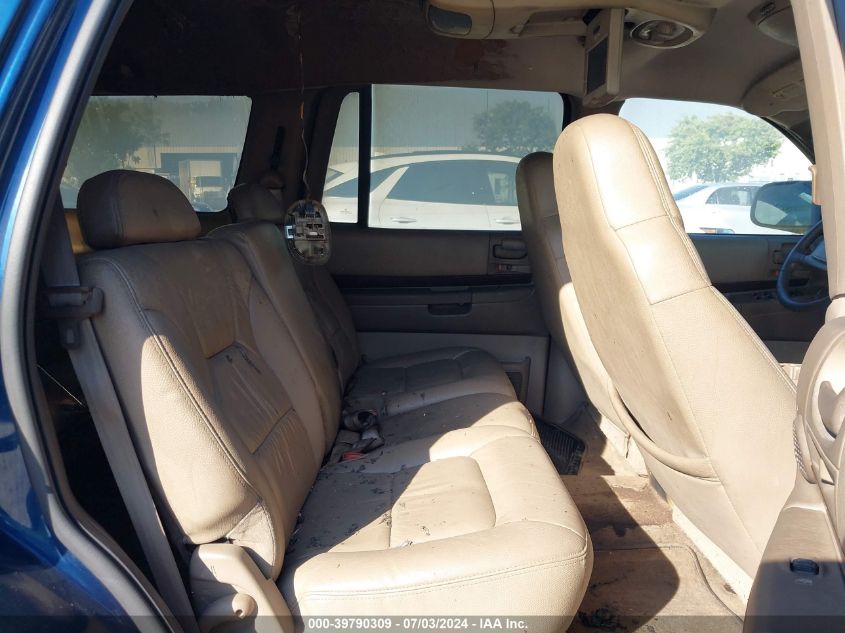 2002 Dodge Durango Slt Plus VIN: 1B8HS58N62F192949 Lot: 39790309