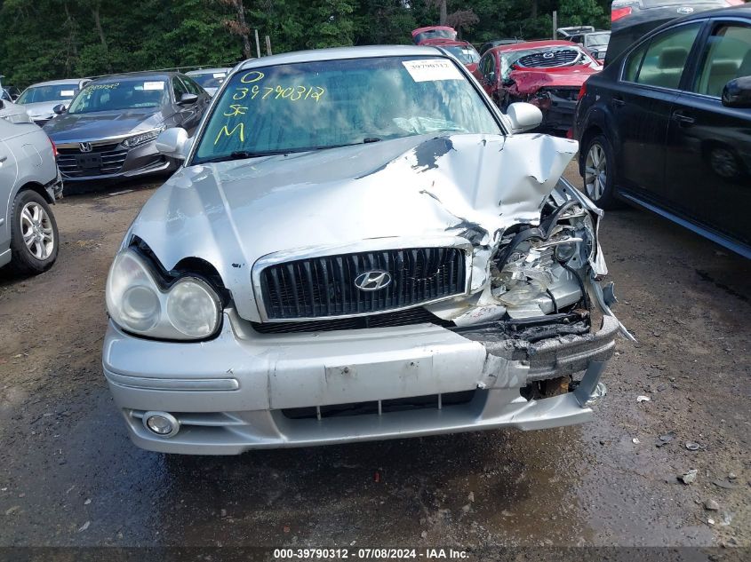 2005 Hyundai Sonata Gls/Lx VIN: KMHWF35H35A105573 Lot: 39790312