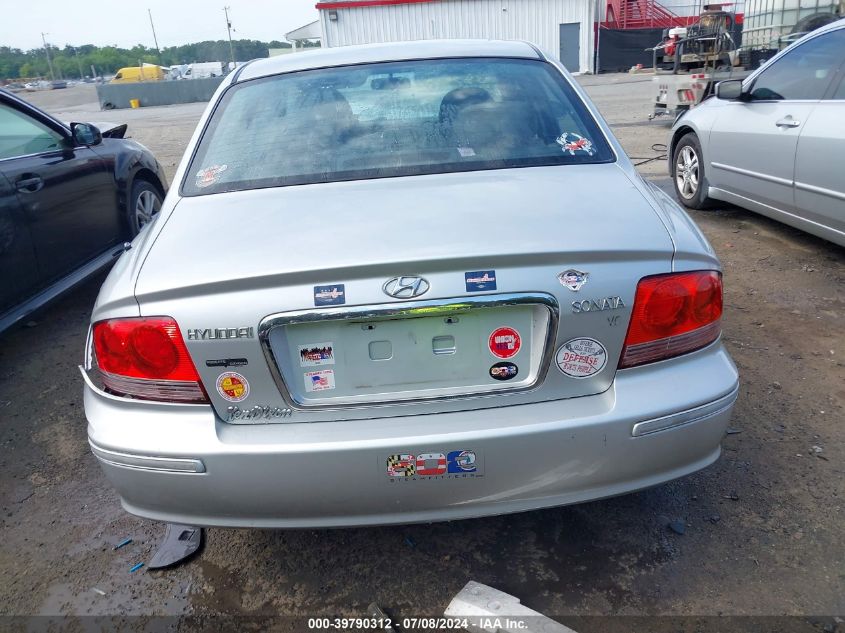 2005 Hyundai Sonata Gls/Lx VIN: KMHWF35H35A105573 Lot: 39790312