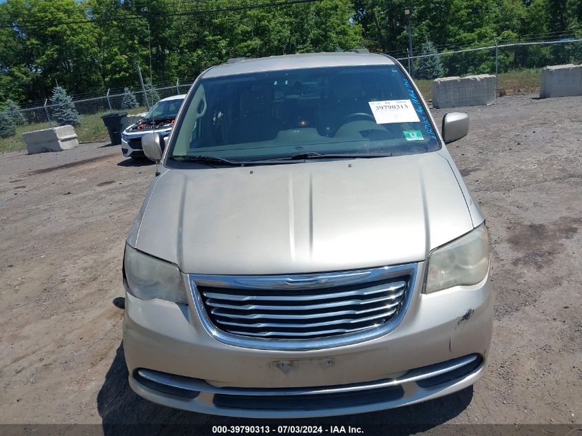 2012 Chrysler Town & Country Touring VIN: 2C4RC1BG4CR362762 Lot: 39790313