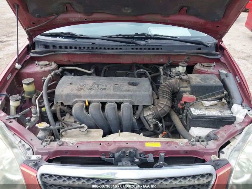 2008 Toyota Corolla S VIN: 1NXBR32E68Z955376 Lot: 39790316