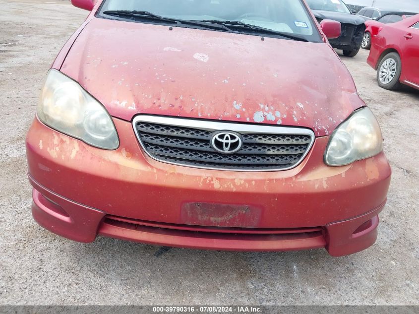 2008 Toyota Corolla S VIN: 1NXBR32E68Z955376 Lot: 39790316