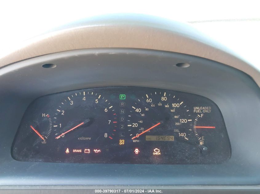 1999 Lexus Es 300 VIN: JT8BF28GXX0173022 Lot: 39790317