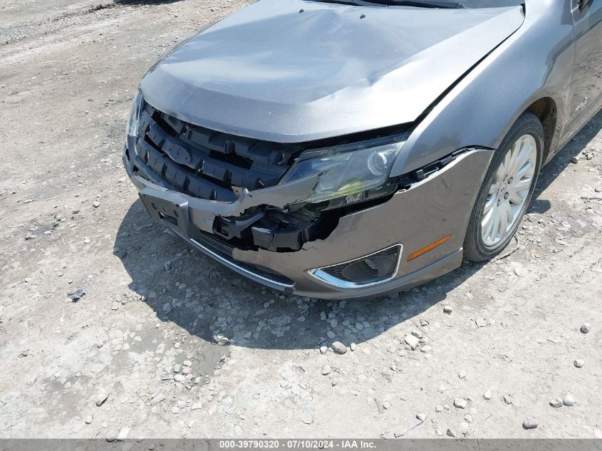 2012 Ford Fusion Hybrid VIN: 3FADP0L37CR197536 Lot: 39790320