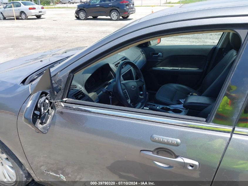 2012 Ford Fusion Hybrid VIN: 3FADP0L37CR197536 Lot: 39790320